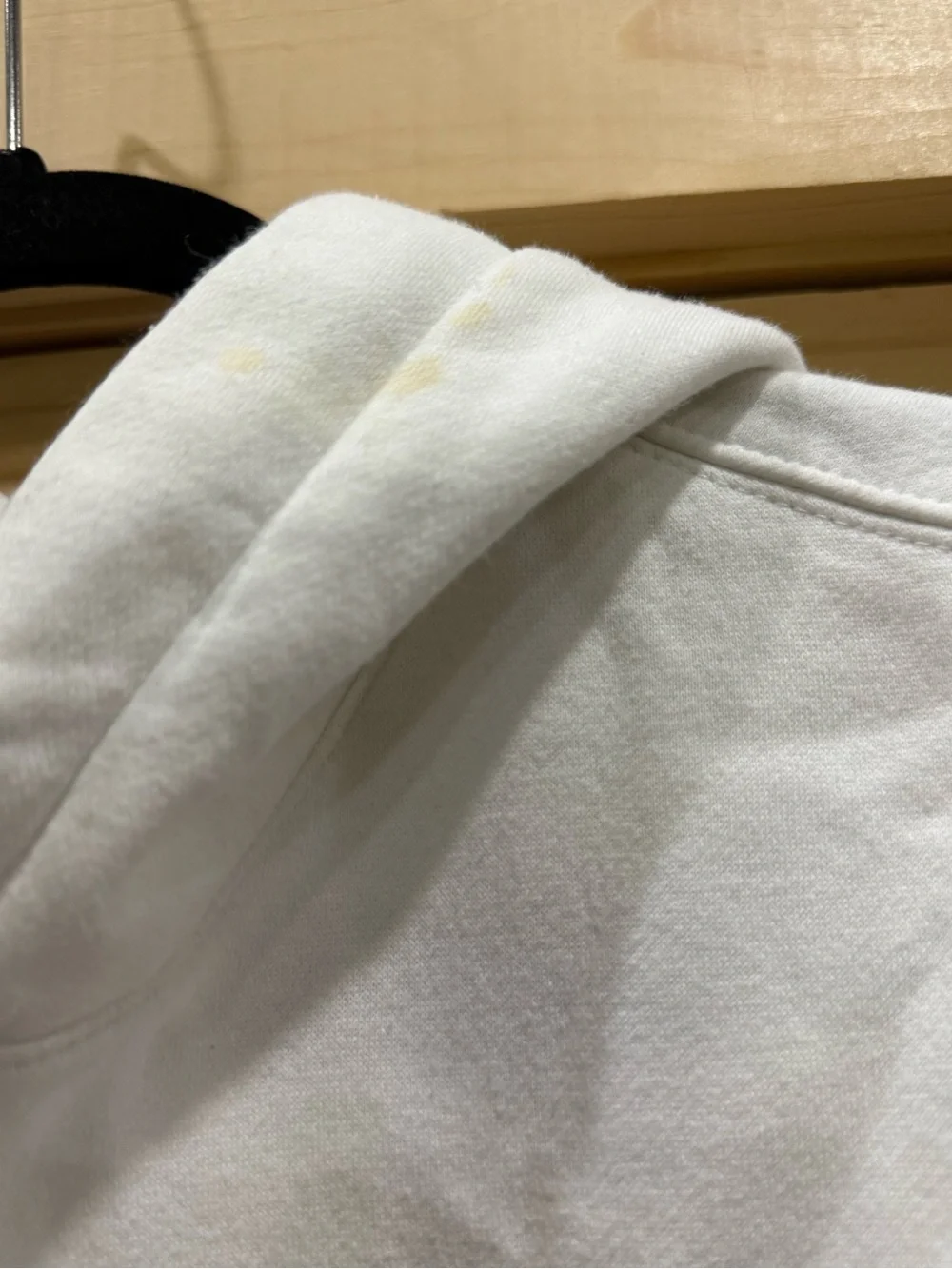 Nike Men's White Pullover Hoodie